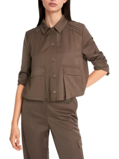 Damen Marc Cain Weichfließende Jacke in A-Linie
