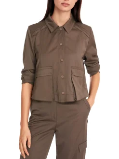 Damen Marc Cain Weichfließende Jacke in A-Linie