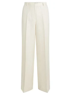 Damen Tommy Hilfiger Weite Hose mit Leinen
