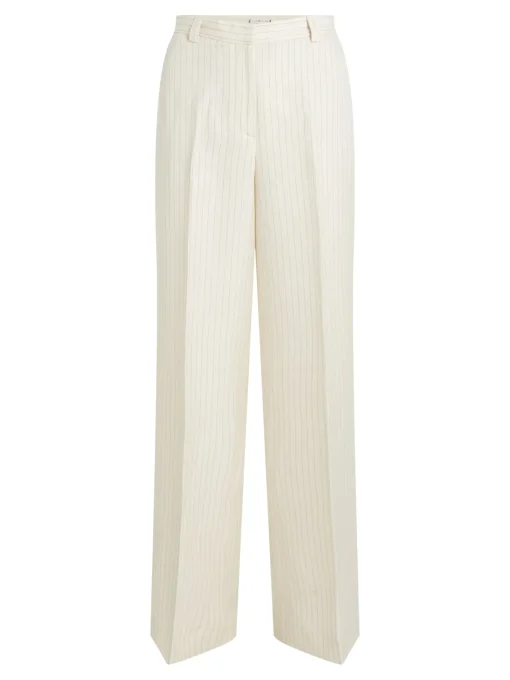 Damen Tommy Hilfiger Weite Hose mit Leinen