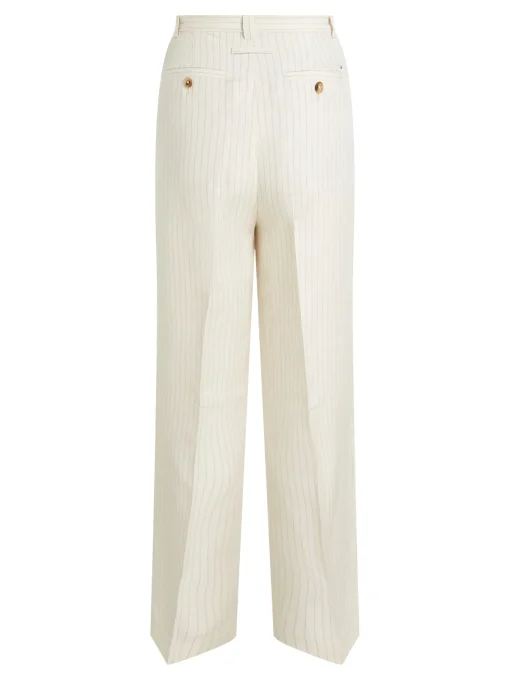 Damen Tommy Hilfiger Weite Hose mit Leinen
