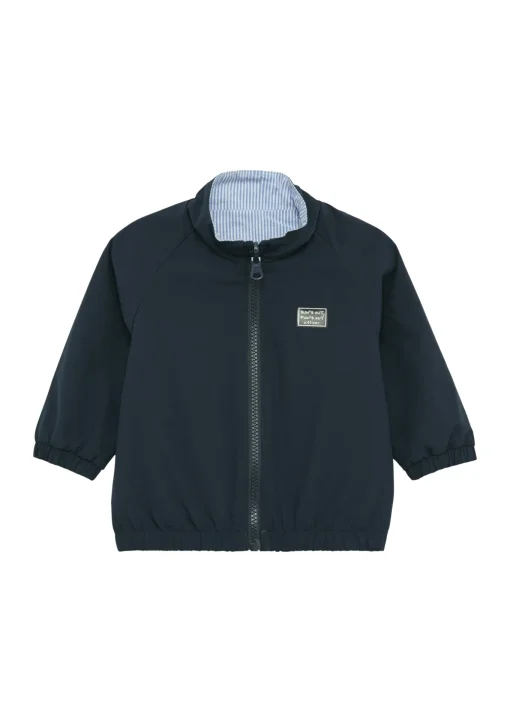 Kinder s.Oliver Wendejacke mit Stehkragen und Printdetail