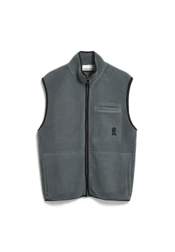 Herren armedangels Weste aus Bio-Baumwolle AABLEO FLEECE VEST