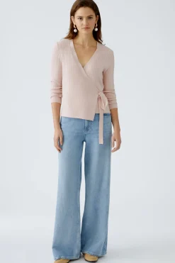 Damen Oui Wickeljacke Viskosemischung