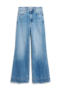 Damen armedangels Wide Jeans recycelte Baumwolle Mix Comfort-Stretch MURLIAA