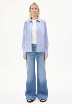 Damen armedangels Wide Jeans recycelte Baumwolle Mix Comfort-Stretch MURLIAA