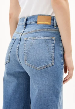 Damen armedangels Wide Jeans recycelte Baumwolle Mix Comfort-Stretch MURLIAA