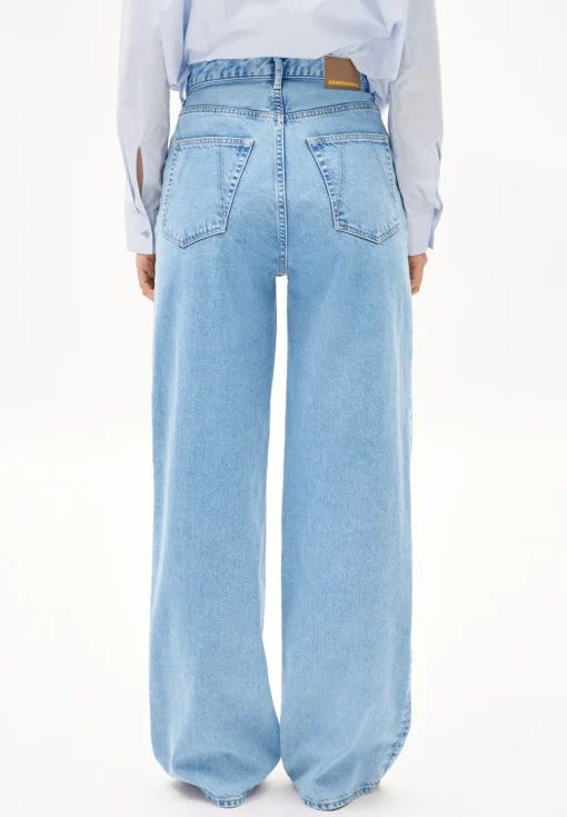 Damen armedangels Wide Jeans recycelte Baumwolle ENIJAA