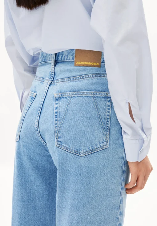 Damen armedangels Wide Jeans recycelte Baumwolle ENIJAA