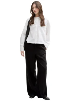 Damen Tom Tailor Denim Wide Leg Paperpag Hose