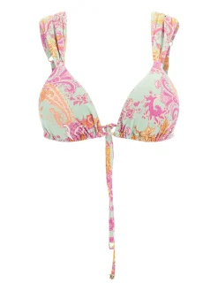 Damen GUESS Wide Straps Triangle Bikini Top