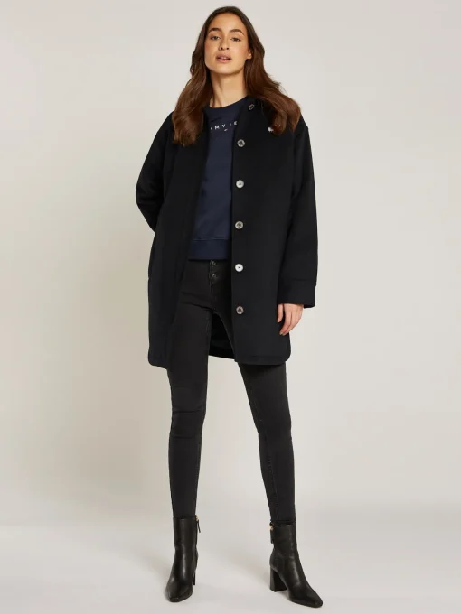 Damen Tommy Jeans Wollmantel