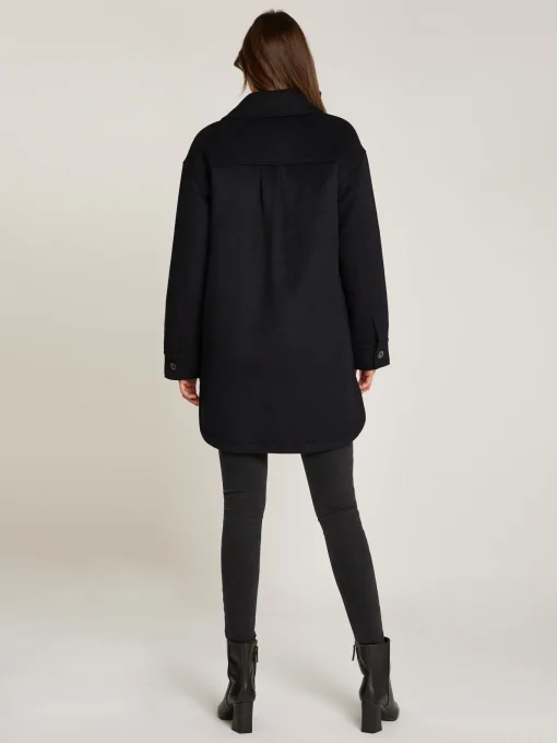 Damen Tommy Jeans Wollmantel