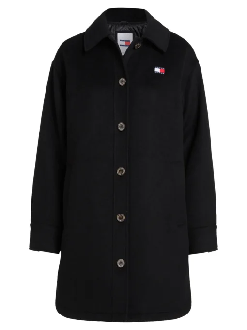 Damen Tommy Jeans Wollmantel