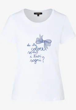 Damen More & More Wording-Shirt