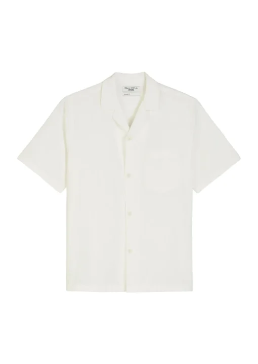 Herren Marc O´Polo Denim Woven Shirts Shortsleeve