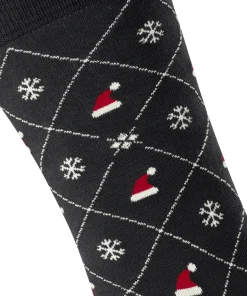 Herren Burlington X-Mas Argyle Herren Socken