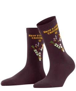 Damen Burlington X-Mas Cracker Damen Socken