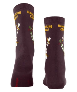 Damen Burlington X-Mas Cracker Damen Socken