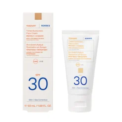 KORRES Yoghurt Getöntes Sonnencreme-Gel für das Gesicht SPF30