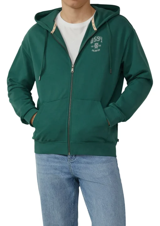 Herren QS Zip- Hoodie