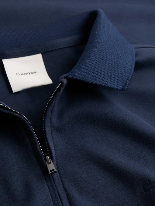 Herren Calvin Klein Zip Polo