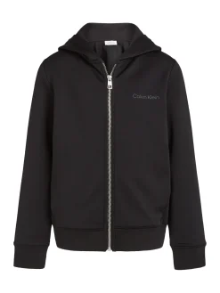Kinder Calvin Klein Zip-Hoodie mit Kapuze