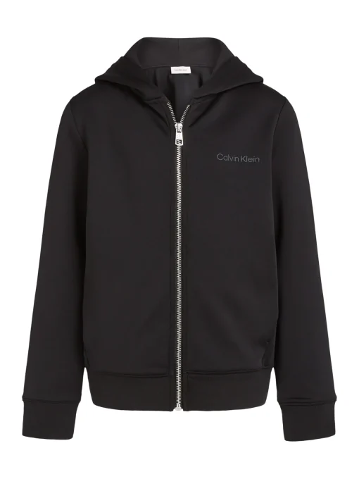 Kinder Calvin Klein Zip-Hoodie mit Kapuze