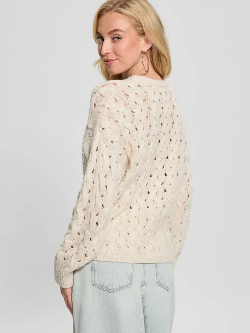 Damen GUESS Zopf-Pullover